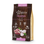 StarVita sausas maistas kačiukams su vištiena ir antiena – 1,5 kg