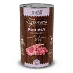 StarVita šunų konservuotas maistas su ėriena – 1200 g