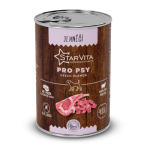 StarVita šunų konservuotas maistas su ėriena – 400 g