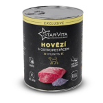 Išskirtinis konservuotas maistas su jautiena ir margainiu – 800 g