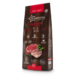 StarVita sausas maistas šuniukams su jautiena ir žuvimi – 12 kg