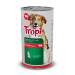 Tropi šunų konservuotas maistas su jautiena - 1250 g