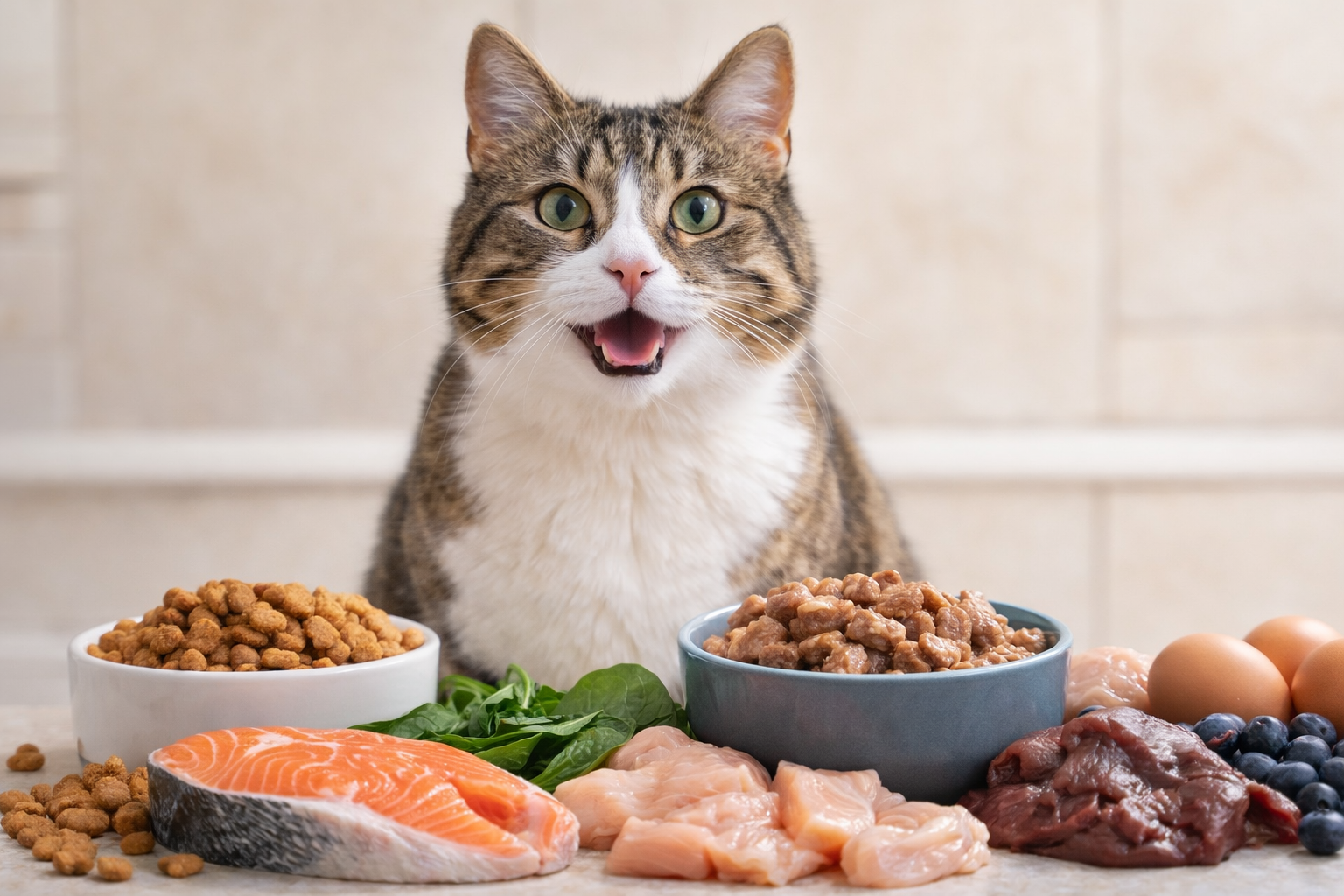 koks maistas geriausias katei?